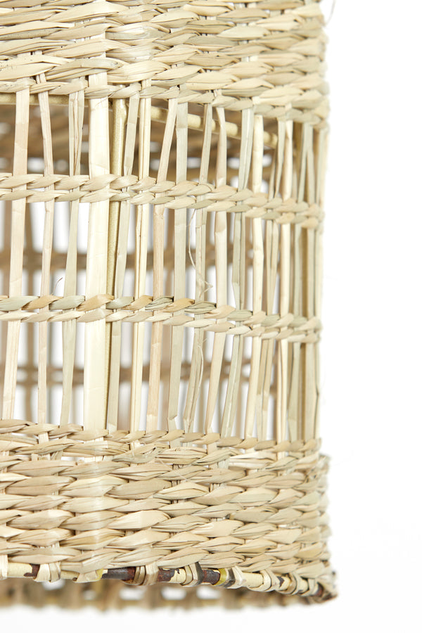 Hanging lamp 20x52 cm LATIKA seagrass natural