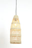 Hanging lamp 20x52 cm LATIKA seagrass natural