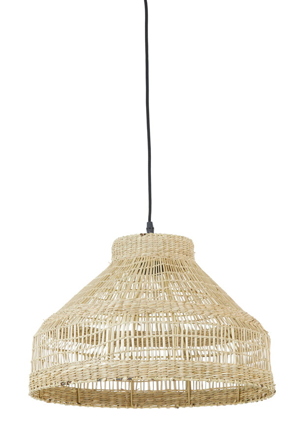 Hanging lamp 45x30 cm LATIKA seagrass natural