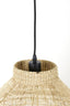 Hanging lamp 45x30 cm LATIKA seagrass natural