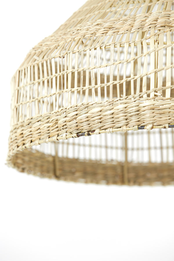 Hanging lamp 45x30 cm LATIKA seagrass natural
