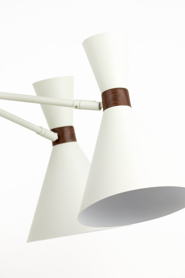 Hanging lamp 5L 86,5x89 cm HOODIES matt sand-grey