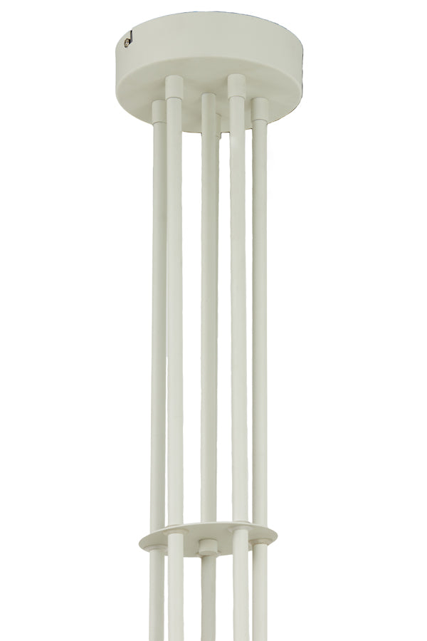 Hanging lamp 5L 86,5x89 cm HOODIES matt sand-grey