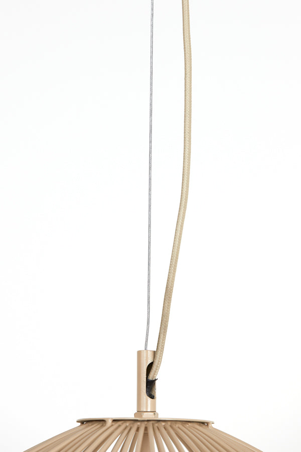 Hanging lamp 45x45 cm RILANA matt beige