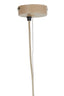 Hanging lamp 45x45 cm RILANA matt beige