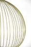Hanging lamp 45x45 cm RILANA light gold