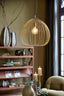 Hanging lamp 45x45 cm RILANA light gold