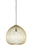 Hanging lamp 45x45 cm RILANA light gold