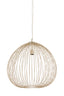 Hanging lamp 56x55 cm RILANA matt beige