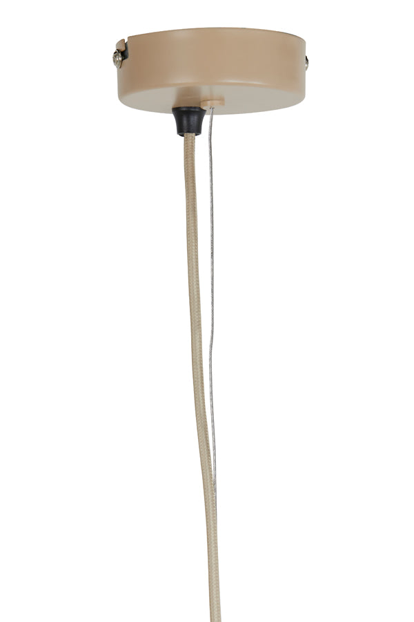 Hanging lamp 56x55 cm RILANA matt beige