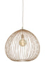 Hanging lamp 56x55 cm RILANA matt beige