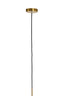 Hanging lamp 25 cm MEDINA antique bronze+glass matt white