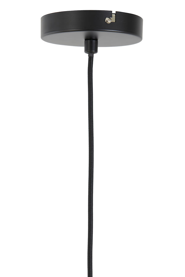 Hanging lamp 50x37,5 cm PLUMERIA black