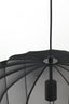 Hanging lamp 50x37,5 cm PLUMERIA black