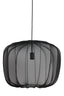 Hanging lamp 60x45 cm PLUMERIA black