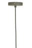 Hanging lamp 42x50 cm PLUMERIA dark green