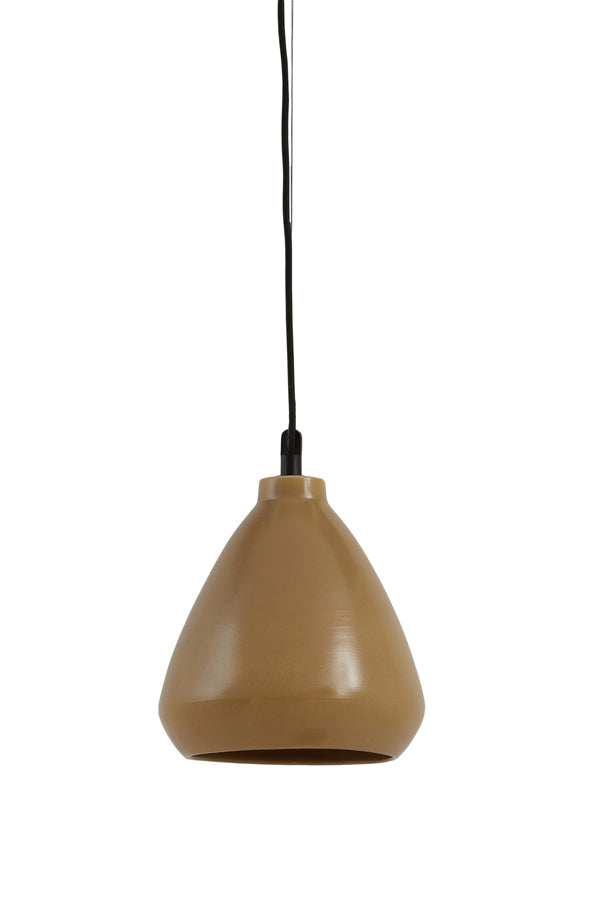 Hanging lamp 22,5x25 cm DESI matt olive green