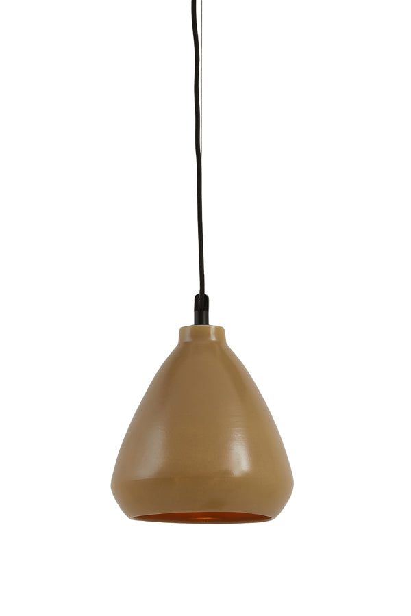 Hanging lamp 22,5x25 cm DESI matt olive green