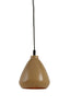 Hanging lamp 22,5x25 cm DESI matt olive green