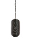 Hanging lamp 21x44 cm TOMEK matt black