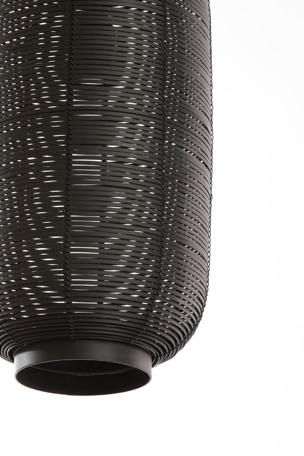 Hanging lamp 21x44 cm TOMEK matt black