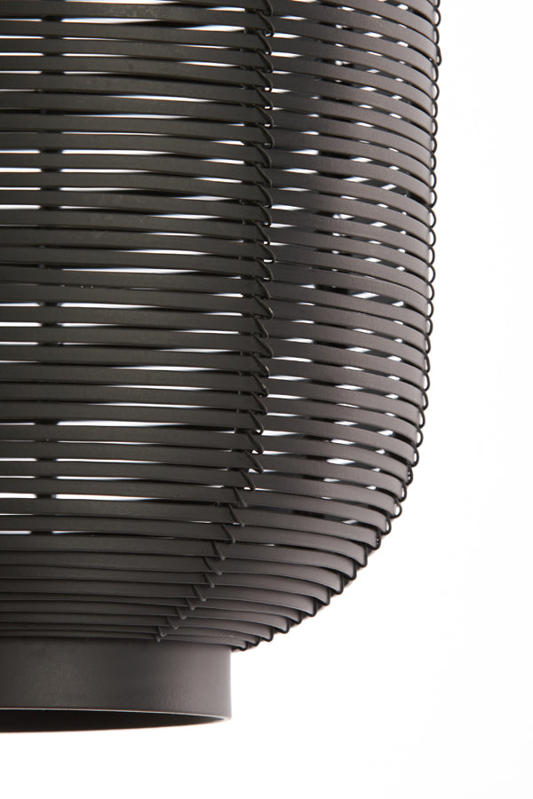 Hanging lamp 21x44 cm TOMEK matt black
