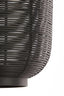Hanging lamp 21x44 cm TOMEK matt black