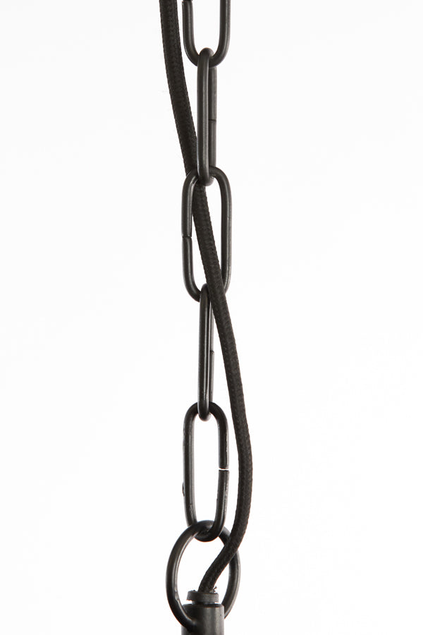 Hanging lamp 21x44 cm TOMEK matt black