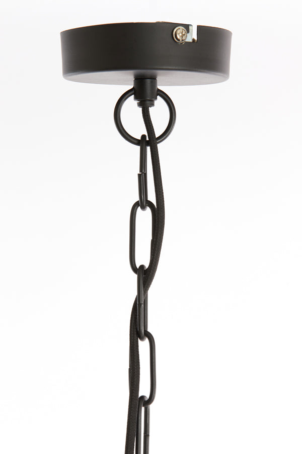 Hanging lamp 21x44 cm TOMEK matt black
