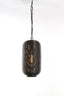 Hanging lamp 21x44 cm TOMEK matt black