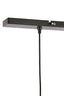 Hanging lamp 3L 80x20x33 cm YAELLE matt black