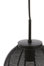 Hanging lamp 3L 80x20x33 cm YAELLE matt black