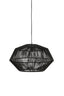 Hanging lamp 40x24 cm DEYA matt black