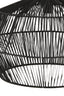 Hanging lamp 40x24 cm DEYA matt black
