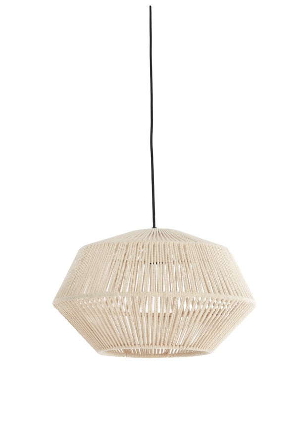 Hanging lamp 40x24 cm DEYA cream