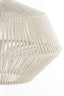 Hanging lamp 40x24 cm DEYA cream
