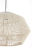 Hanging lamp 49x30 cm DEYA cream