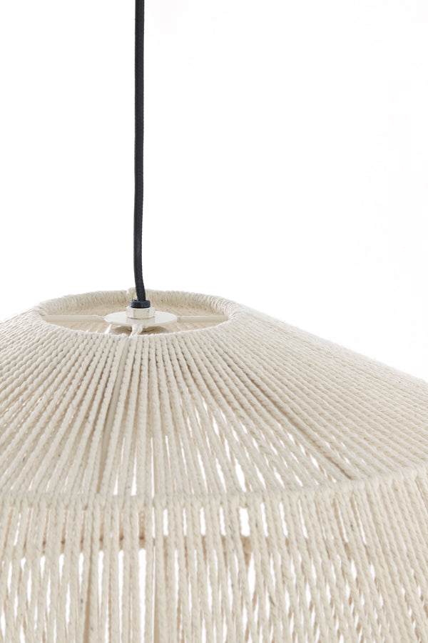 Hanging lamp 49x30 cm DEYA cream