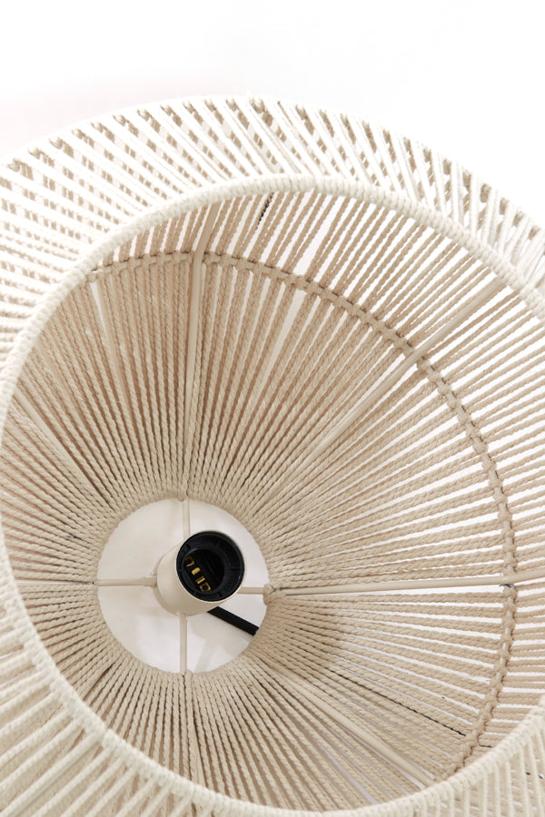 Hanging lamp 49x30 cm DEYA cream