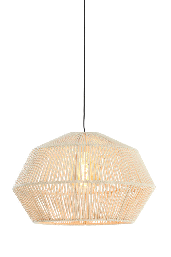 Hanging lamp 49x30 cm DEYA cream