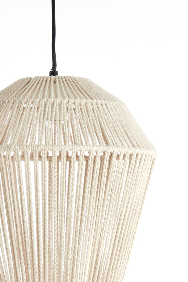 Hanging lamp 30x37 cm DEYA cream