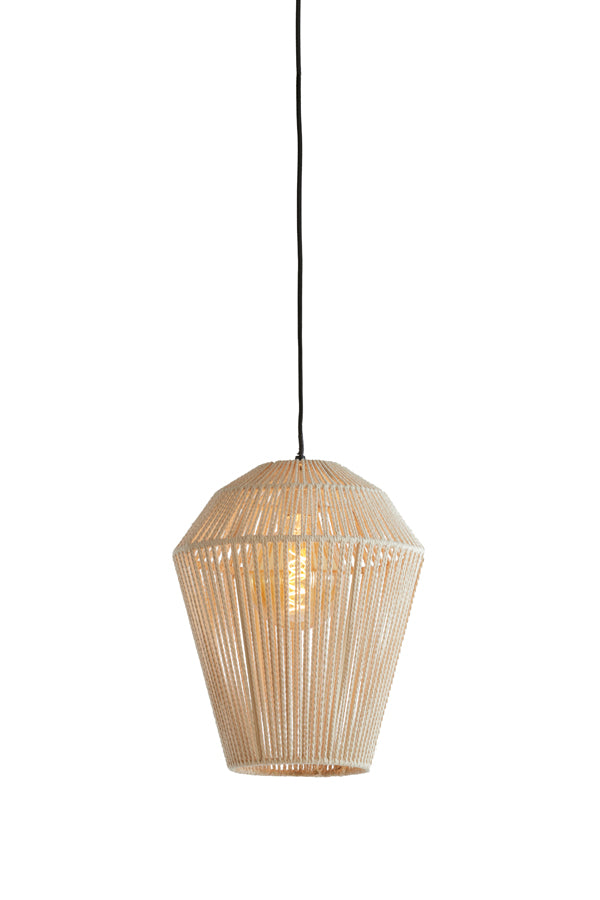 Hanging lamp 30x37 cm DEYA cream