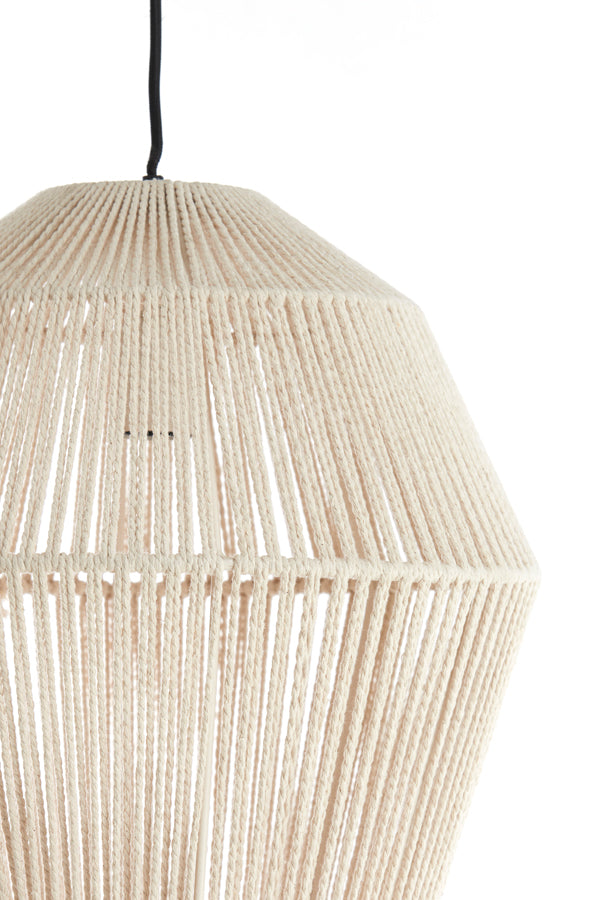 Hanging lamp 38x45 cm DEYA cream