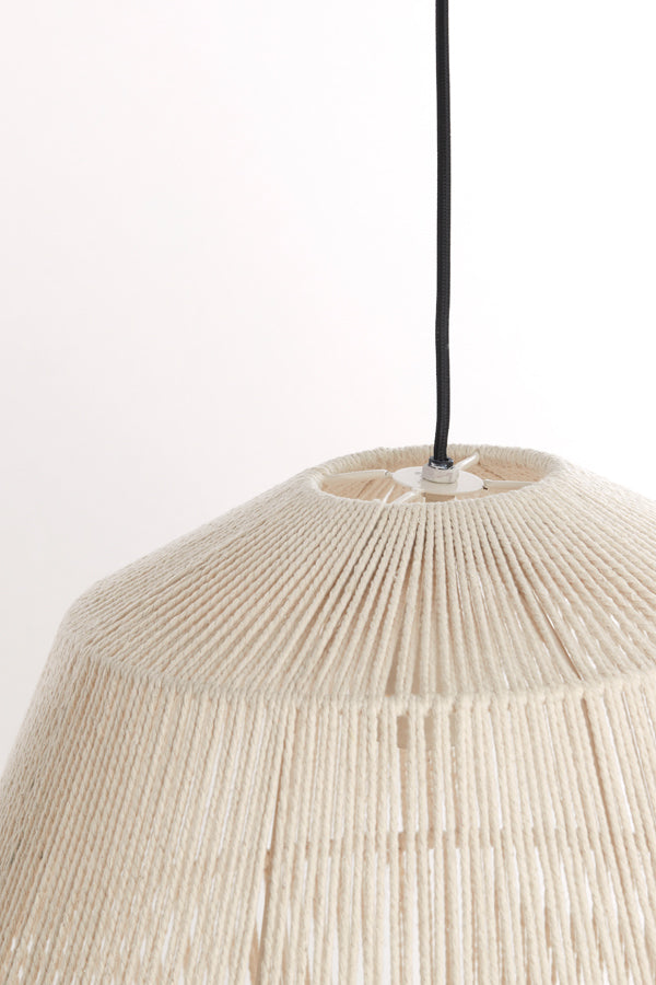 Hanging lamp 38x45 cm DEYA cream