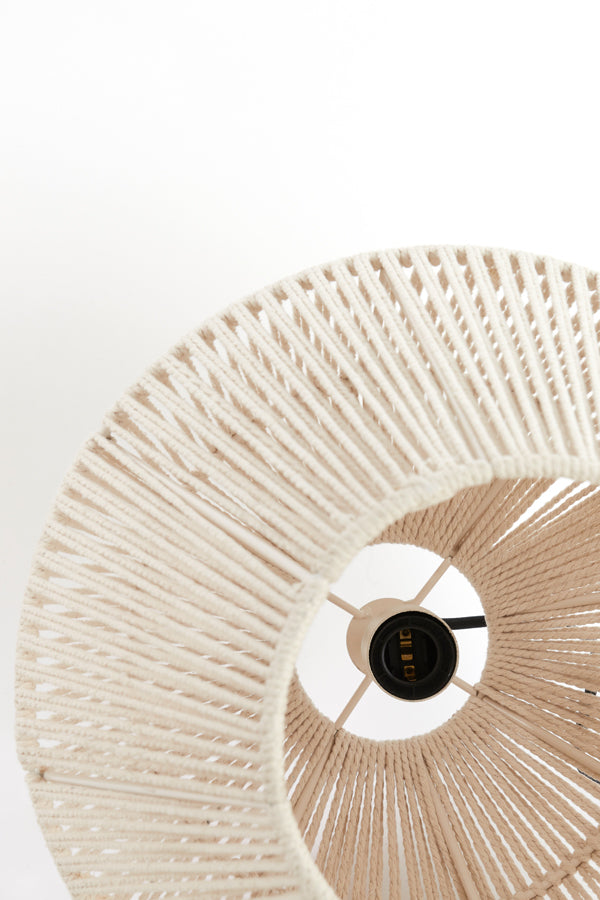Hanging lamp 38x45 cm DEYA cream