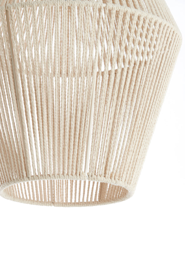 Hanging lamp 38x45 cm DEYA cream