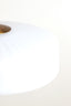 Hanging lamp 40x17 cm PLEAT glass matt white+gold