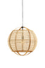 Hanging lamp 50,5x50 cm REEVA linen beige