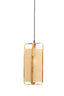 Hanging lamp 27x56 cm SENDAI sand+bamboo natural
