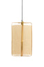 Hanging lamp 37x66 cm SENDAI sand+bamboo natural